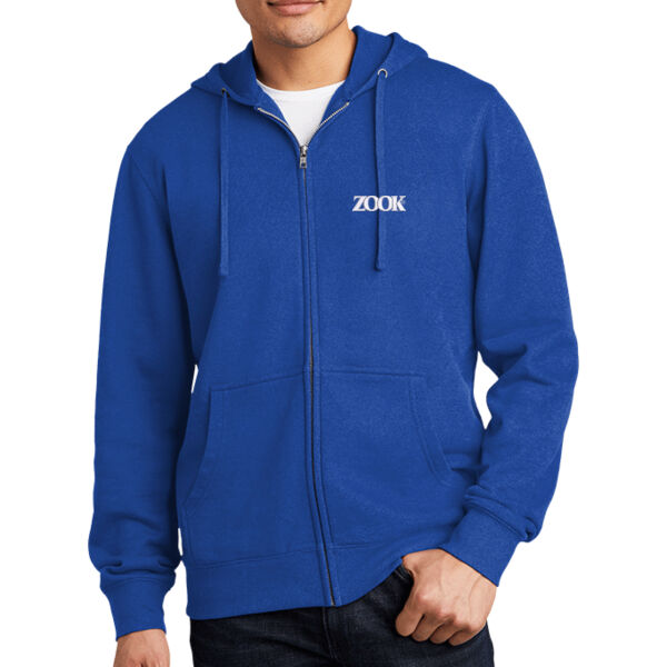 Zook Embroidered - Fleece Full Zip Hoodie Thumbnail
