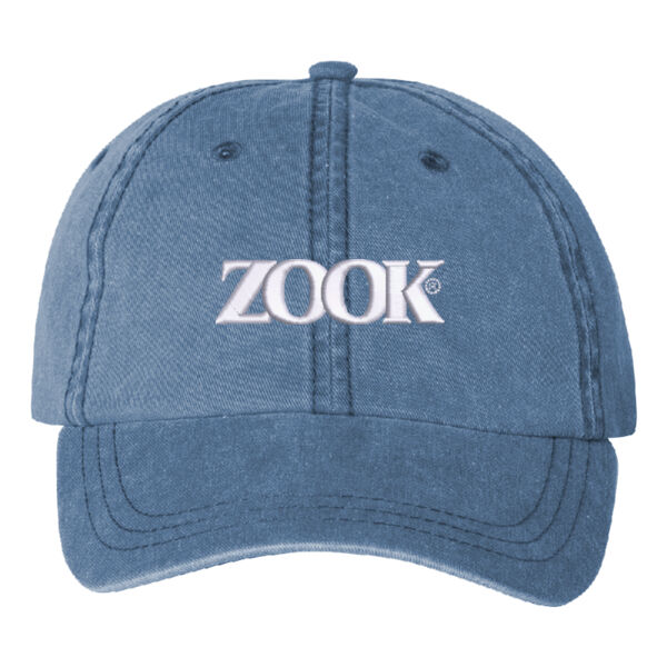 Zook Embroidered- Pigment-Dyed Cap Thumbnail