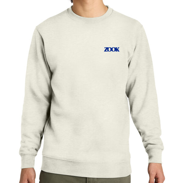 Zook Printed - Fleece Crew Sweatshirt Thumbnail