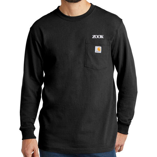 Zook - Workwear Pocket Long Sleeve T Shirt Thumbnail