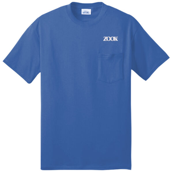 Zook Embroidered - Tall Core Blend Pocket Tee Thumbnail