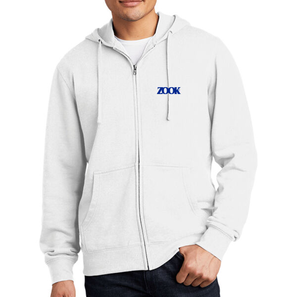 Zook Printed - Fleece Full Zip Hoodie Thumbnail
